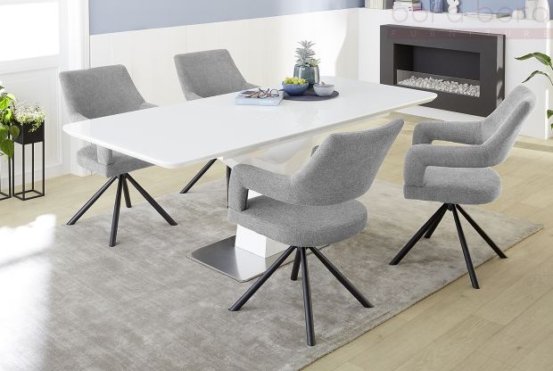 Extendable dining table № 061 748