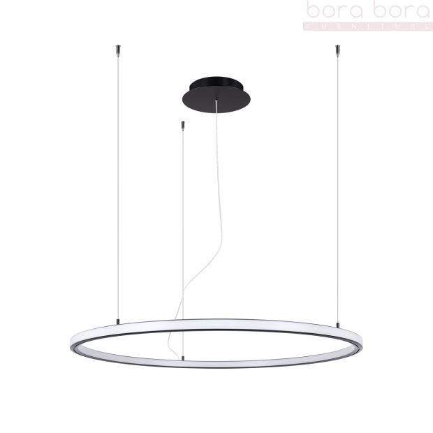 Полилей RISA 80 черен LED 3000K