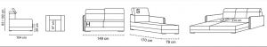 Sofa № 0959445