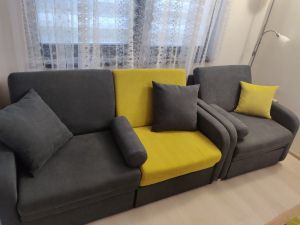 Straight sofa № 0972
