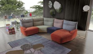 Italian modular sofa 090301127