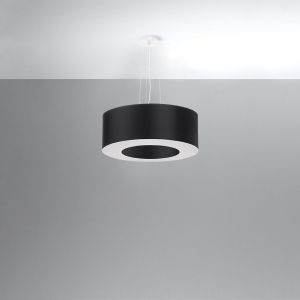 Полилей SATURNO 50 черен