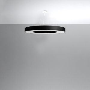 Полилей SATURNO SLIM 90 черен