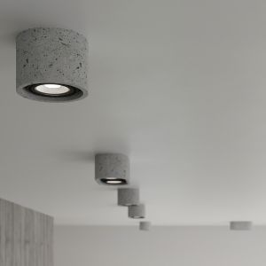 Таванна лампа BASIC 2 concrete