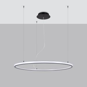 Полилей RISA 80 черен LED 3000K