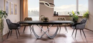Extendable dining table № 061 760