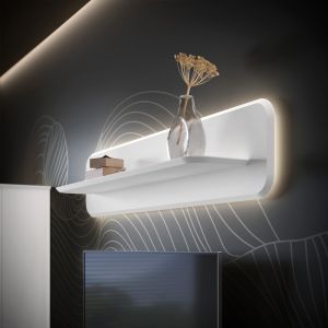 Wall Shelf White Matt
