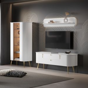 Wall Shelf White Matt