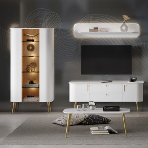 Wall Shelf White Matt