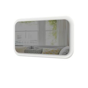 Wall Mirror White Matt