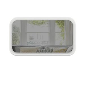 Wall Mirror White Matt