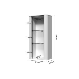 Wall Cabinet in Cashmere