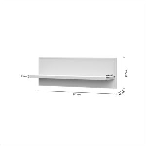 Wall Shelf in Cashmere