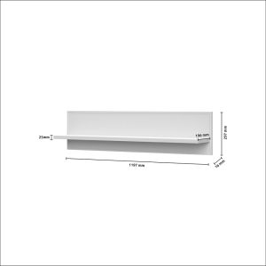 Wall Shelf in Cashmere