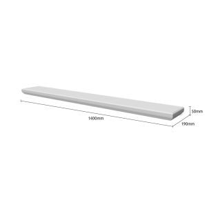 Wall Shelf in Walnut