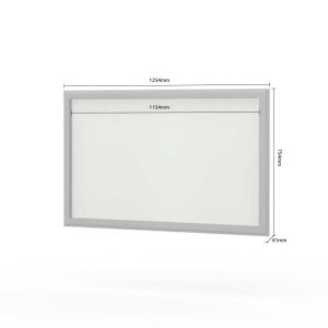 Mirror, Graphite or White Matt 