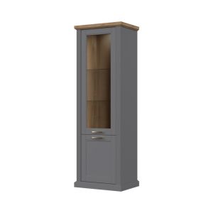 Display Cabinet in Graphite or White