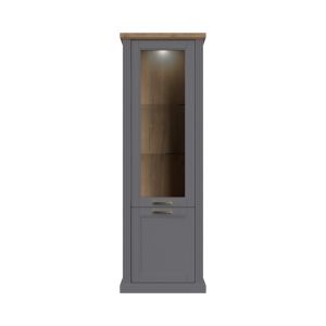 Display Cabinet in Graphite or White