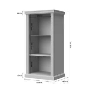 Display Cabinet in Graphite or White