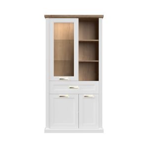 Display Cabinet in Graphite or White
