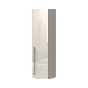 Modern Slim Wall Cabinet in Beige or White