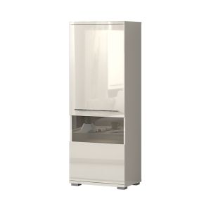 Modern Display Cabinet in Beige or White