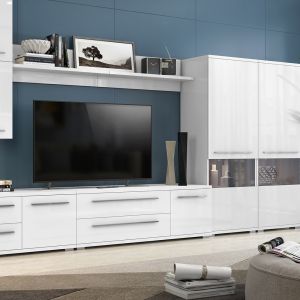 Modern TV Unit in Beige or White