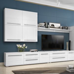 Modern TV Unit in Beige or White