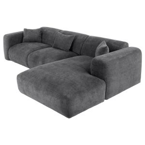 Large Corner Sofa, Anthracite