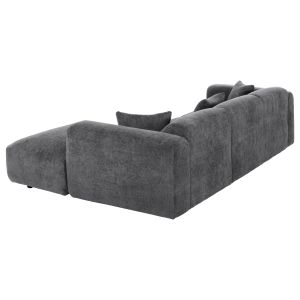 Large Corner Sofa, Anthracite