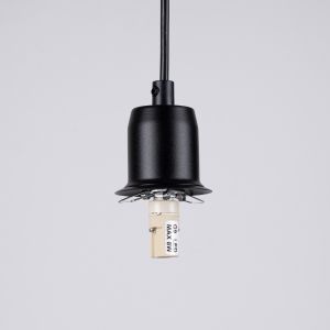 Висяща лампа HYPERION 1 черна