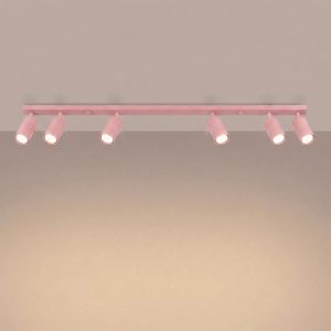 Плафон RING 6L розов