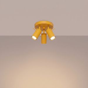 Плафон RING 3P жълт