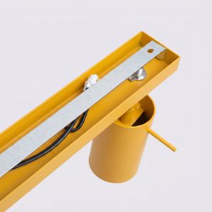 Плафон RING 4L жълт