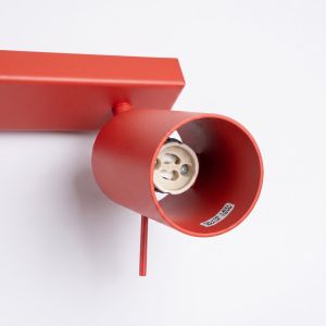 Плафон RING 4L червен