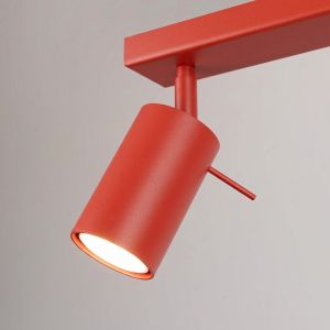 Плафон RING 4L червен