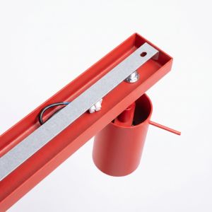 Плафон RING 6L червен