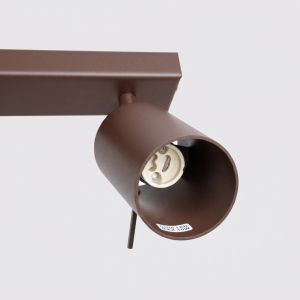 Плафон RING 6L кафяв