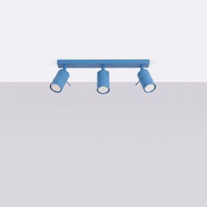 Плафон RING 3L лазурен