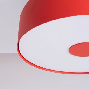 Плафон OMIQ червен