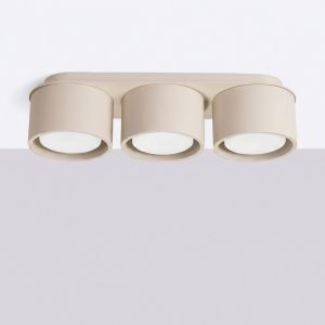 Плафон MODO 3 сивокафяв Gx53