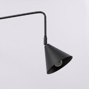 Аплик NOX 1 черен с ключ