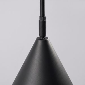 Аплик NOX 1 черен с ключ