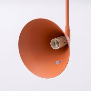 Аплик NOX 1 червена охра с ключ